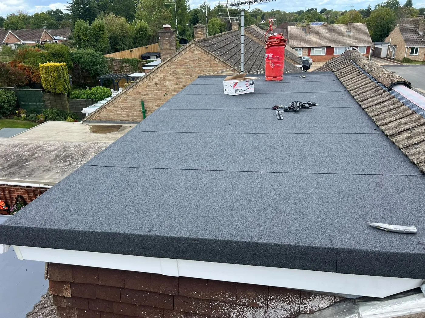 Felt Roofs carried out by Union Roofing